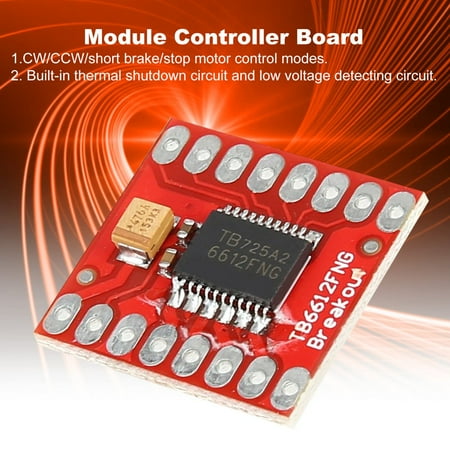 Kmtar TB6612FNG Dual DC Stepper Motor Control Drive Expansion Shield Board Module for Arduino Microcontroller Better Than L298N